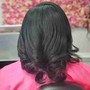 Silk Press  (natural hair)