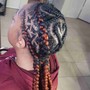 Feed in braids