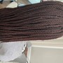 Box Braids medium size bra length