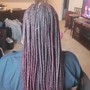 TRIBAL BRAIDS BUTT LENGTH