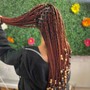 Medium box braids