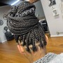 Medium box braids