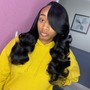 Sew In + curls