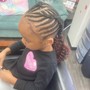 Kid's Braids no added hair 1-11 years old