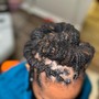 SMALL starter locs coils/Twist