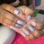 Classic Basic Pink and White French