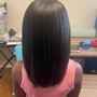 Half Up- Half Down Weave