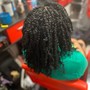 Goddess locs (hand wrapped)