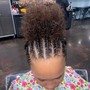 Small Knotless Box Braids