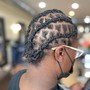 Natual Hair Cornrows