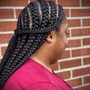 Deep Condition & Braid down for wig