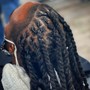 Interlocking Retwist (Under 50 Locs Total)