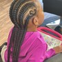 Kid's Braids(hair added) 5-10yrs old