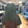 Natural. 2 strand Twists crown only