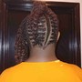 Cornrows style