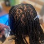 Knotless braid touch up