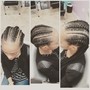 Feed in braids