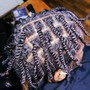 Retwist w/ Two-Strand Twist