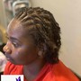 Short loc color tips