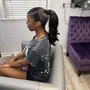 Extended Ponytail (Natural Hair)