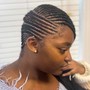 Small Knotless Braids