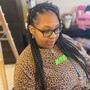 Smedium knotless Box Braids