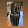 SMEDIUM BEADED KNOTLESS BRAIDS