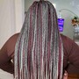 Jumbo knotless Braids