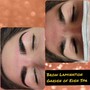 Brow Lamination with Brow tint