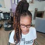 Loc Extensions Updo