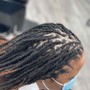 Small Natural Hair Box Braids