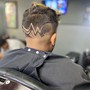 Man’s hair cut (w) design