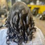 Silk Press Natural hair (read additional fee policy)