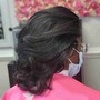 Silk Press  (natural hair)