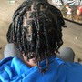 Kid' Loc Maintenance or color pattern small section