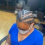 5 w/4 Small - 6 Stitch Braids (Waist Length, 52")