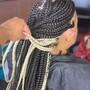 Feed in braids with heart