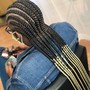 Extend Updo Braids to Waist Length