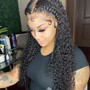 Bohemian Knotless Braids