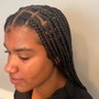 sew in with leave out