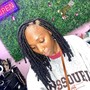 Messy locs Bob  (Butterfly Locs)