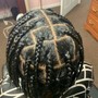 Male Pattern Individual Braids