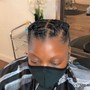 Instant locs on natural hair