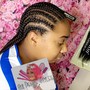 6-8 Feed In Braids