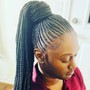 Kid's Knotless Braids (ages  8-10)