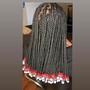 SMEDIUM BEADED KNOTLESS BRAIDS