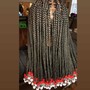 SMEDIUM BEADED KNOTLESS BRAIDS