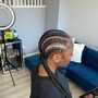 Jumbo knotless Braids