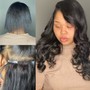 Sew-in/braid takedown