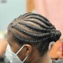 Flat Twist Ponytail